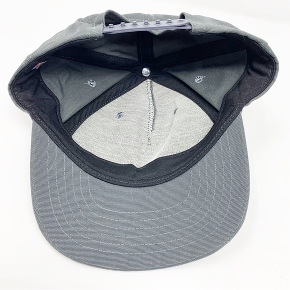 Wood & Faulk Gray Snapback Hat - Picture 7 of 8